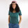 Vêtements Femme T-shirts manches courtes Oxbow Tee-shirt à côtes imprimé P2TIFLO Vert