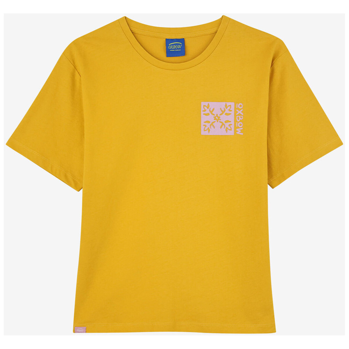 Vêtements Femme T-shirts manches courtes Oxbow Tee-shirt large P2TULLIGAN Jaune