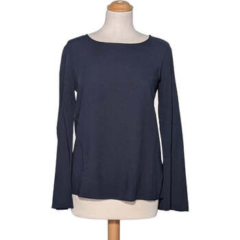 Vêtements Femme T-shirts & Polos Uniqlo top manches longues  34 - T0 - XS Bleu Bleu
