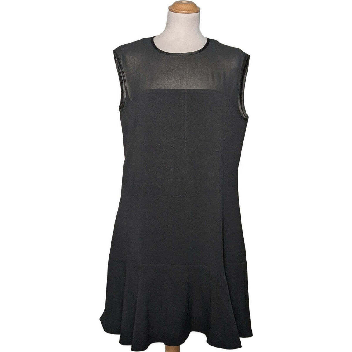 Vêtements Femme Robes courtes Benetton robe courte  40 - T3 - L Noir Noir