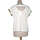 Vêtements Femme T-shirts & Polos Cache Cache 40 - T3 - L Blanc