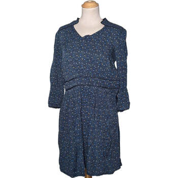 Vêtements Femme Robes courtes Camaieu robe courte  38 - T2 - M Bleu Bleu
