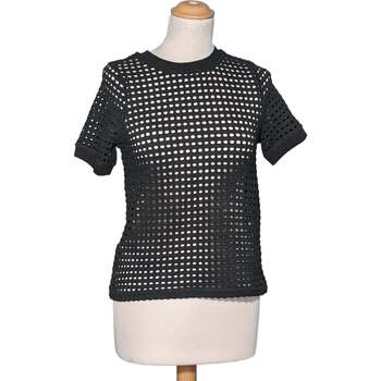 Vêtements Femme Les Iles Wallis et Futuna Mango top manches courtes  38 - T2 - M Noir Noir