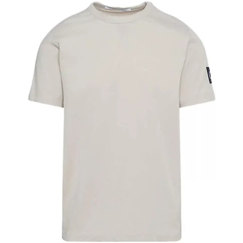 Vêtements Homme T-shirts manches courtes Calvin Klein Merino JEANS Insigne Gris