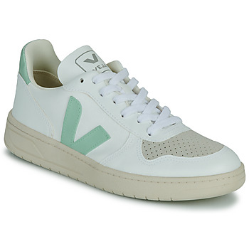 Chaussures Femme Baskets basses Veja V-10 Blanc / Vert