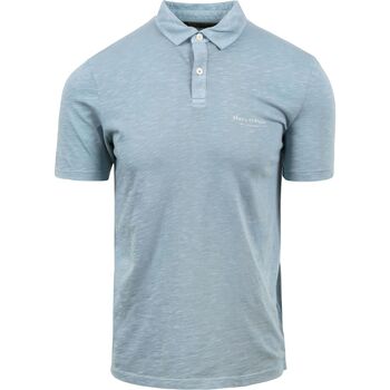 Vêtements Homme T-shirts & Polos Marc O'Polo Camisa Polo GAP Reta Logo Bordado Vinho Bleu