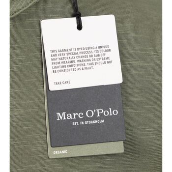 Marc O'Polo Polo Mélangé Vert Olive Vert