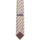 Vêtements Homme Cravates et accessoires Suitable Cravate De Lin Beige Rayé Beige