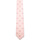 Vêtements Homme Cravates et accessoires Suitable Cravate Soie Rose Fleurs Rose