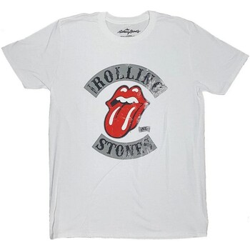 Vêtements Femme T-shirts manches longues The Rolling Stones  Blanc