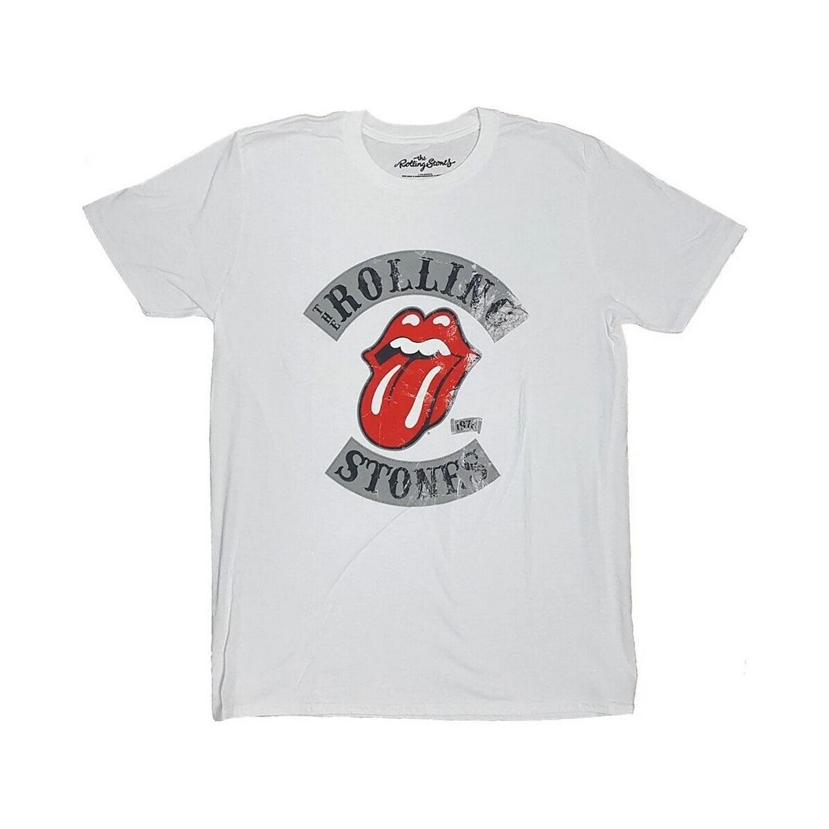 Vêtements Femme T-shirts manches longues The Rolling Stones Tour 1978 Blanc