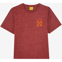 Vêtements Femme T-shirts manches courtes Oxbow Tee-shirt jaspé manches courtes P2TILAPIA Rouge