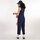 Vêtements Femme Pantalons Oxbow Combinaison en jersey P2BRIANNA Bleu