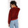 Vêtements Femme Sweats Oxbow Sweat demi-zip en velours cotelé P2SABRINA Rouge