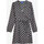 Vêtements Femme Robes Oxbow Robe portefeuille manches longues imprimée P2DELITA Bleu