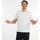 Vêtements Homme Polos manches courtes Oxbow Polo manches courtes imprimé P2NOROLF Blanc