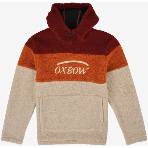 Vêtements Homme Manteaux Oxbow Sherpa colorblock enfilable P2SIGURD Marron