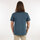 Vêtements Homme T-shirts manches courtes Oxbow Tee-shirt manches courtes imprimé P2TECHAK Bleu