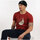 Vêtements Homme T-shirts manches courtes Oxbow Tee-shirt manches courtes imprimé P2TALEINE Rouge