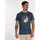 Vêtements Homme T-shirts manches courtes Oxbow Tee-shirt manches courtes imprimé P2TALEINE Bleu