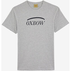 Vêtements T-shirts manches courtes Oxbow Tee-shirt manches courtes imprimé P2TALAI Gris