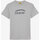 Vêtements Homme T-shirts manches courtes Oxbow Tee-shirt manches courtes imprimé P2TALAI Gris