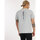 Vêtements Homme T-shirts manches courtes Oxbow Tee-shirt velour manches courtes imprimé P2TAGUR Gris