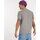 Vêtements Homme T-shirts manches courtes Oxbow Tee-shirt manches courtes imprimé P2TASTA Gris