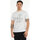 Vêtements Homme T-shirts manches courtes Oxbow Tee-shirt manches courtes imprimé P2TAFINS Blanc