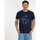 Vêtements Homme T-shirts manches courtes Oxbow Tee-shirt manches courtes imprimé P2TAFINS Bleu