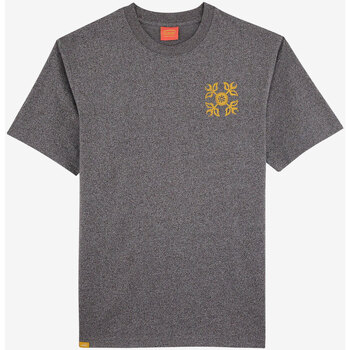 Vêtements Homme T-shirts T-Shirt manches courtes Oxbow Tee-shirt manches courtes imprimé P2TEROZ Gris