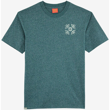 Vêtements Homme T-shirts T-Shirt manches courtes Oxbow Tee-shirt manches courtes imprimé P2TEROZ Vert