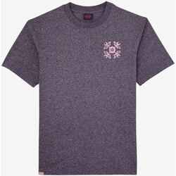 Vêtements T-shirts manches courtes Oxbow Tee-shirt manches courtes imprimé P2TEROZ Violet