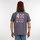 Vêtements Homme T-shirts manches courtes Oxbow Tee-shirt manches courtes imprimé P2TEROZ Violet