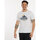 Vêtements Homme T-shirts manches courtes Oxbow Tee-shirt manches courtes imprimé P2TORVID Blanc