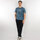 Vêtements Homme T-shirts manches courtes Oxbow Tee-shirt manches courtes imprimé P2TINUDA Bleu
