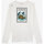 Vêtements Homme T-shirts manches courtes Oxbow Tee-shirt manches longues imprimé P2TALSEN Blanc