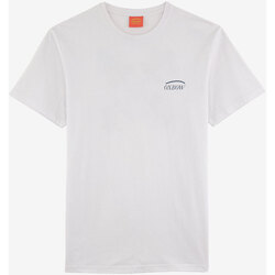 Vêtements Homme T-shirts manches courtes Oxbow Tee-shirt manches courtes imprimé P2TUALF Blanc