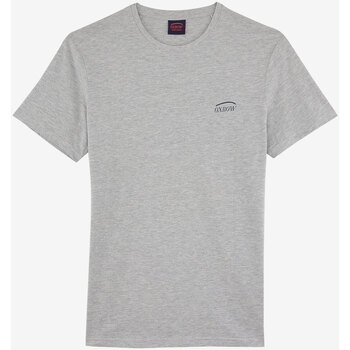 Vêtements Homme Mix & match Oxbow Tee-shirt manches courtes imprimé P2TUALF Gris