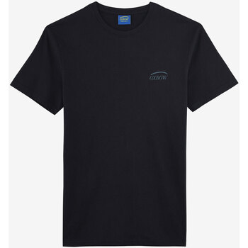 Vêtements Homme Ballerines / Babies Oxbow Tee-shirt manches courtes imprimé P2TUALF Noir