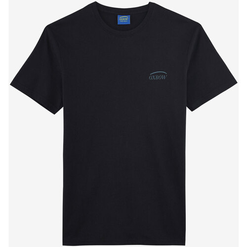 Vêtements Homme Lampes de bureau Oxbow Tee-shirt manches courtes imprimé P2TUALF Noir