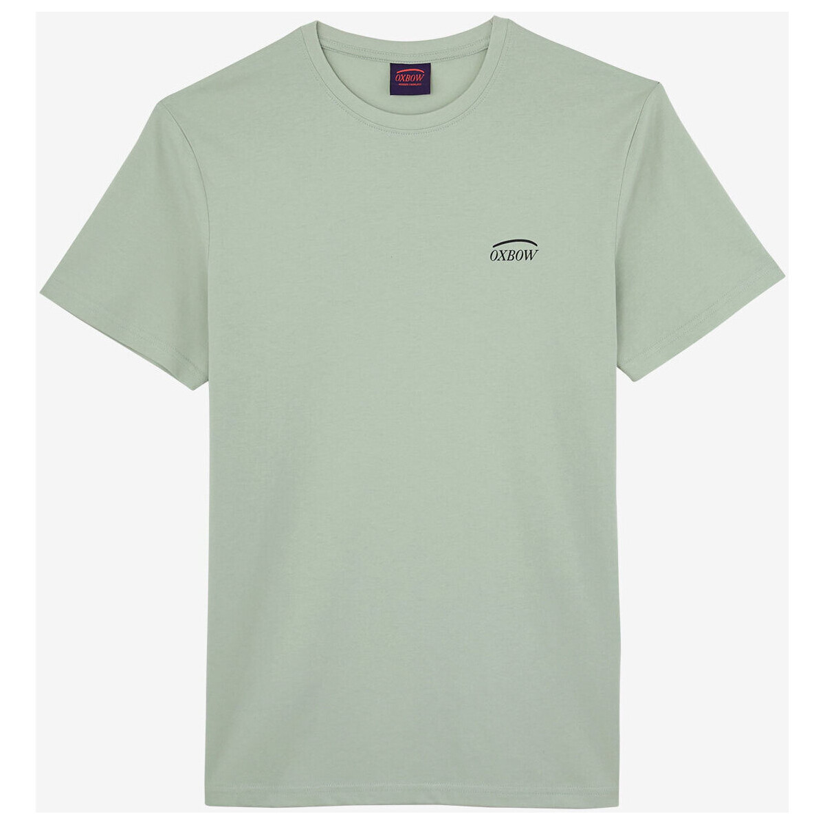Vêtements Homme T-shirts manches courtes Oxbow Tee-shirt manches courtes imprimé P2TAGTAN Vert