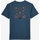 Vêtements Homme T-shirts manches courtes Oxbow Tee-shirt manches courtes imprimé P2TAGTAN Bleu