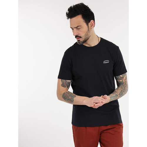 Vêtements Homme Rag and Bone 3D Rib Pullover Oxbow Tee-shirt manches courtes imprimé P2TAGTAN Noir