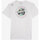 Vêtements Homme T-shirts manches courtes Oxbow Tee-shirt manches courtes imprimé P2TARLING Blanc