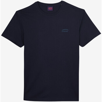 Vêtements Homme T-shirts manches courtes Oxbow Tee-shirt manches courtes imprimé P2TARLING Bleu