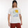 Vêtements Homme T-shirts manches courtes Oxbow Tee-shirt manches courtes imprimé P2TADAK Blanc