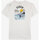 Vêtements Homme T-shirts manches courtes Oxbow Tee-shirt manches courtes imprimé P2THALLA Blanc