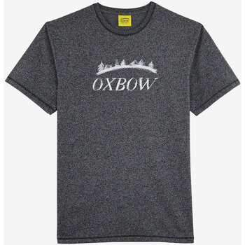 Vêtements Homme Lampes de bureau Oxbow Tee-shirt manches courtes imprimé P2TOZIKER Noir