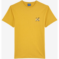 Vêtements Homme T-shirts manches courtes Oxbow Tee-shirt manches courtes imprimé P2TAMNOS Jaune